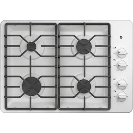 GE® 30" Built-In Gas Cooktop